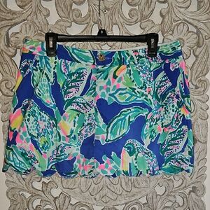Lilly Pulitzer Essie Beckon Blue Wake Up Call Collette Skort